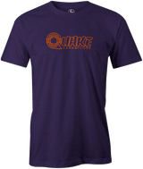 Quake Men's T-shirt, Purple, Bowling, bowling ball, old school, throwback, retro, vintage, tshirt, tee, tee shirt, tee-shirt.