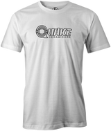 Quake Men's T-shirt, White, Bowling, bowling ball, old school, throwback, retro, vintage, tshirt, tee, tee shirt, tee-shirt.