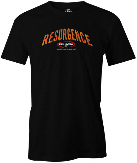 Resurgence Columbia 300 Bowling T-Shirt Black