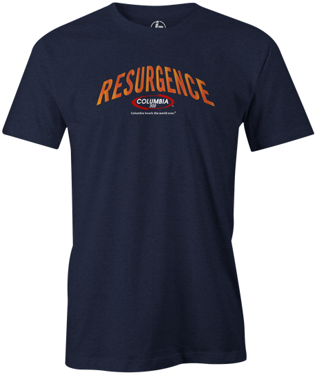 Resurgence Columbia 300 Bowling T-Shirt Navy