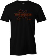 It's back! The Hammer Sauce was introduced in 2008 and has been re-released in 2019. Everyone performs better with Sauce! Pick up this tee and be saucy on the lanes. orange and black and navy