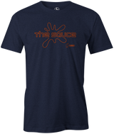 It's back! The Hammer Sauce was introduced in 2008 and has been re-released in 2019. Everyone performs better with Sauce! Pick up this tee and be saucy on the lanes. orange and black and navy