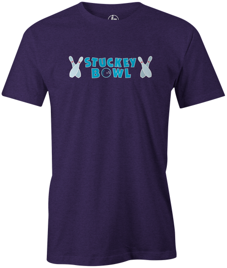 Stuckey Bowl Bowling Center Purple T-Shirt