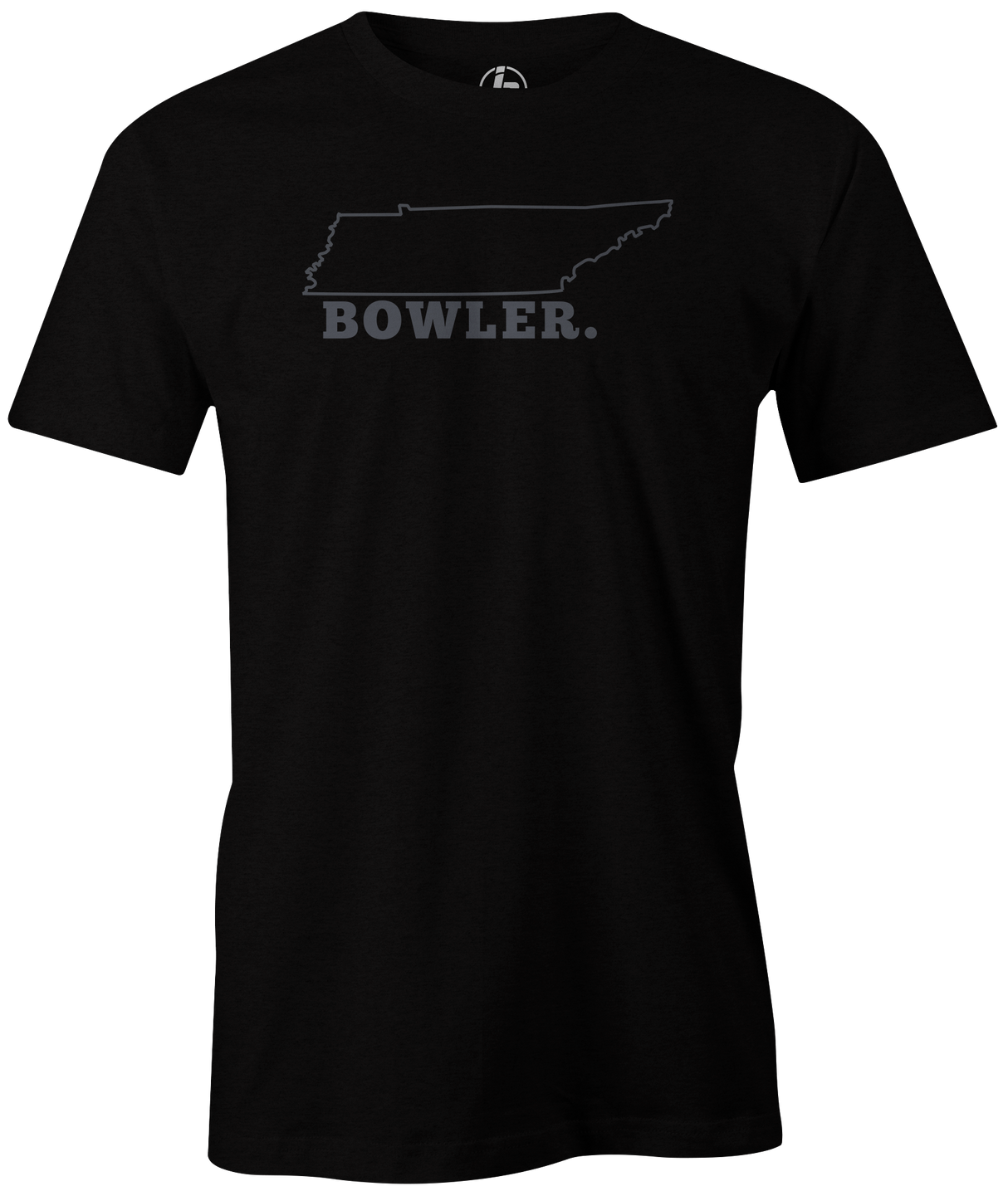 Tennessee Men's State Bowling T-shirt, Black, Cool, novelty, tshirt, tee, tee-shirt, tee shirt, teeshirt, team, comfortable