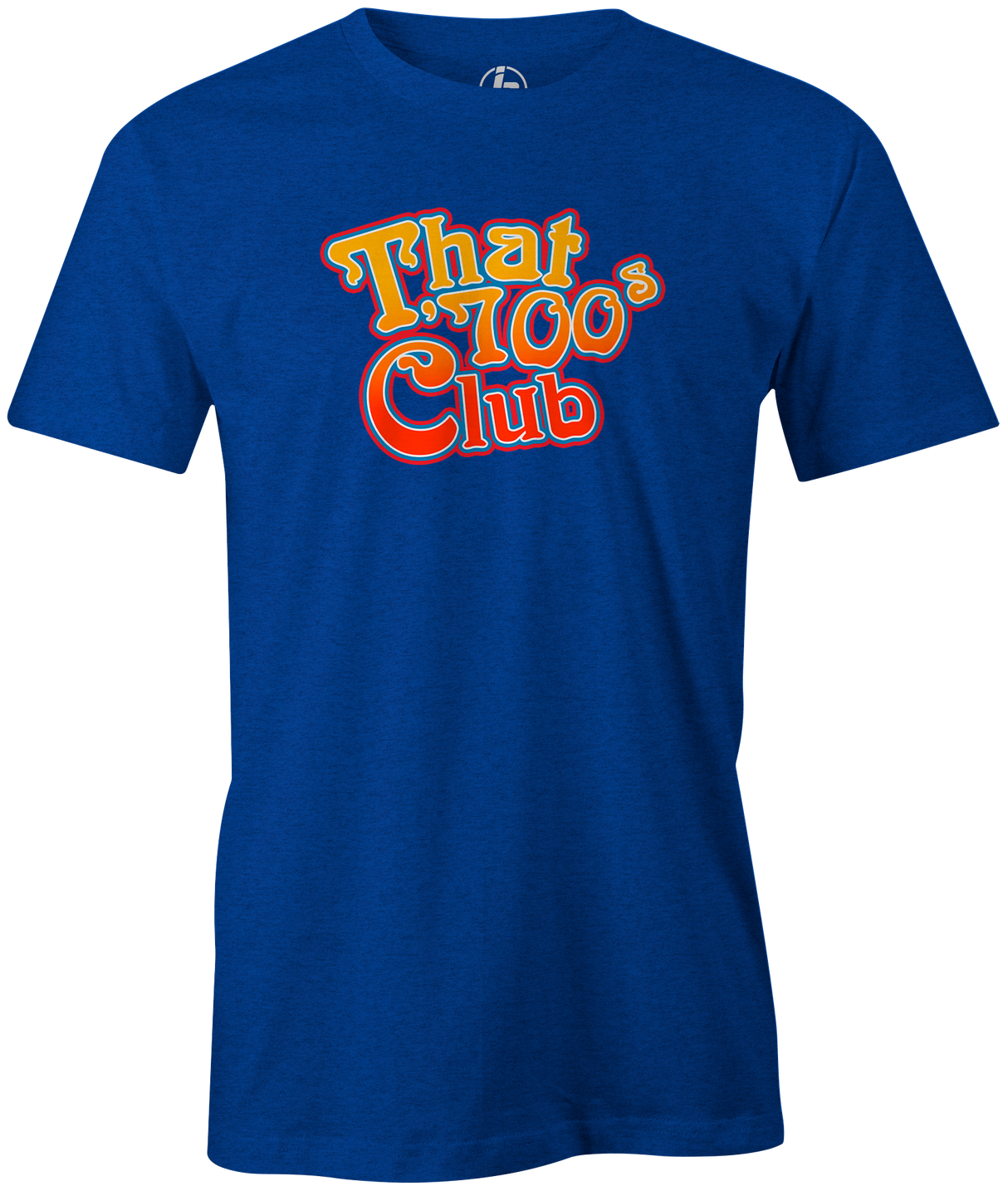 That 700's Club Bowling T-Shirt AznTheBowler Blue