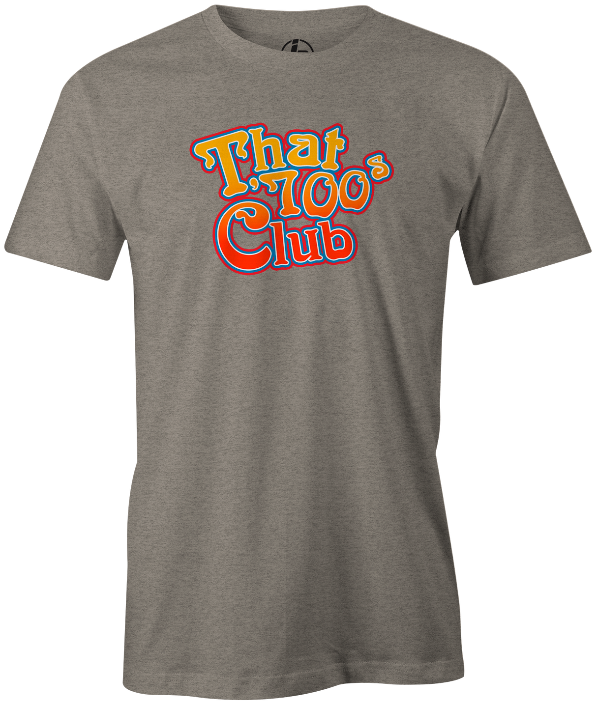 That 700's Club Bowling T-Shirt AznTheBowler Gray