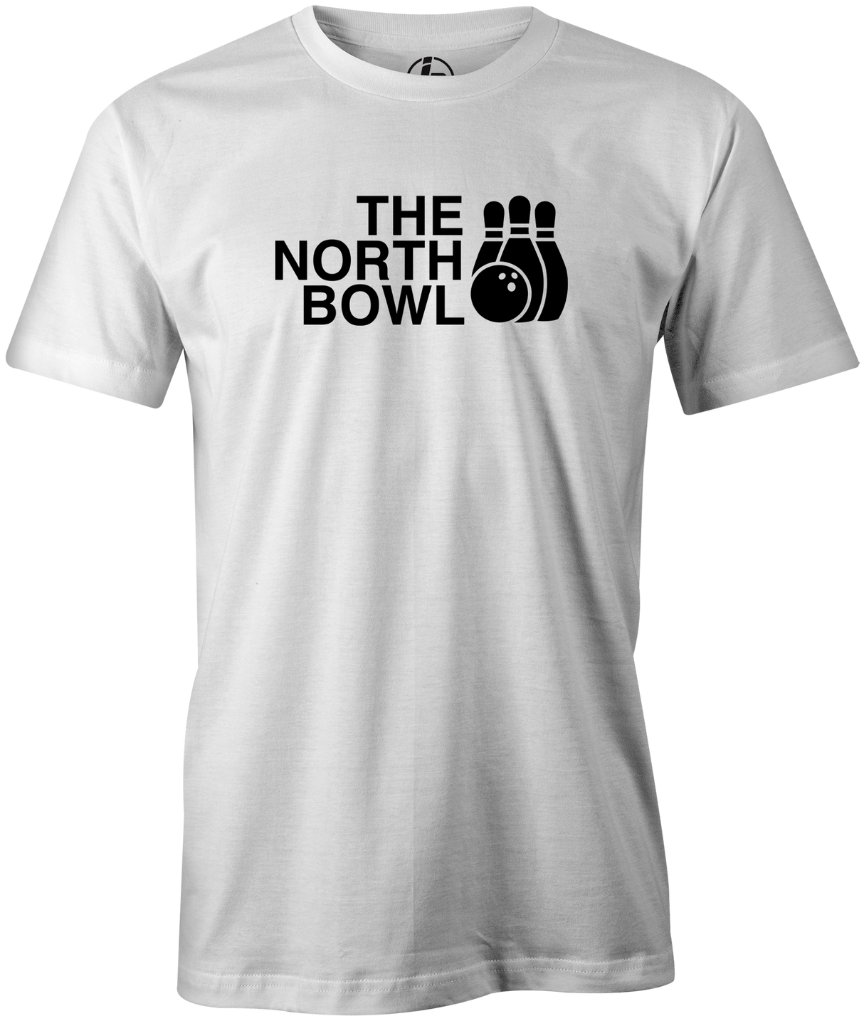The North Bowl Pop Culture Bowling T-Shirt White