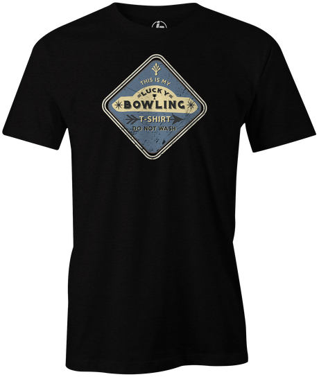 My Lucky Bowling T-Shirt Black