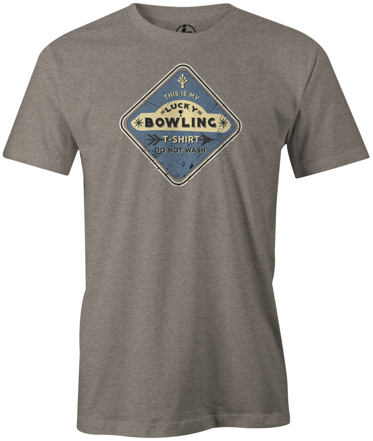 My Lucky Bowling T-Shirt Gray