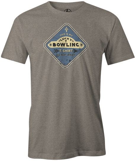 My Lucky Bowling T-Shirt Gray