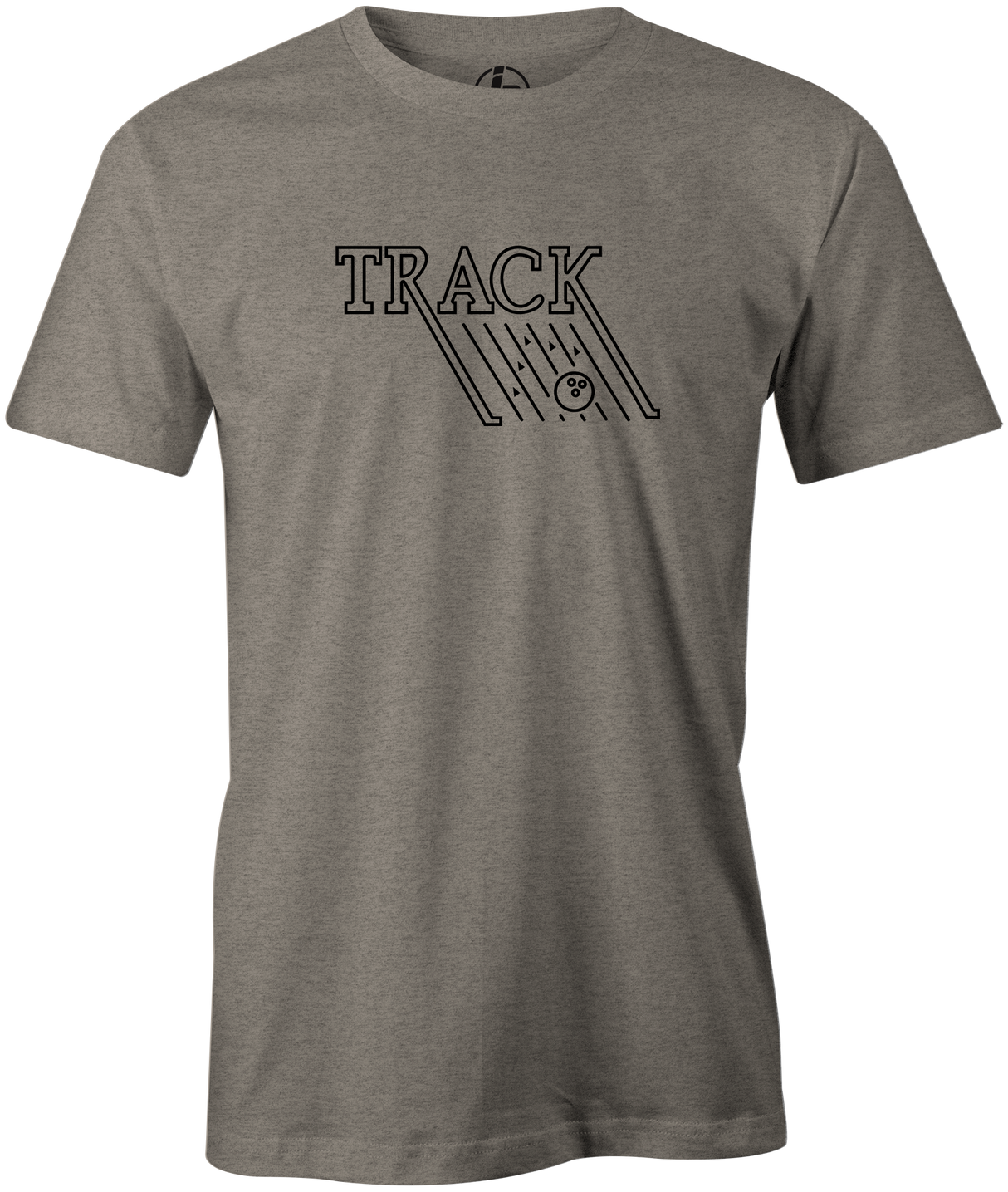 The logo that started it all for Track. The "Track Retro" shirt will help you Nuke the pins and add to your Critical Mass :-) This awesome bowling tee is the perfect gift for any long time Track fans or avid bowlers. Pick up this team and show your love for the brand!  Tshirt, tee, tee-shirt, tee shirt, Pro shop. League bowling team shirt. PBA. PWBA. USBC. Junior Gold. Youth bowling. Tournament t-shirt. Men's. Bowling ball. track bowling. old school. throwback. retro. vintage.