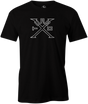 Turbo X Men's T-Shirt, Black, bowling, bowling ball, ebonite, ebonite bowling, classic, vintage, retro, throwback, original, old school, tee, tee shirt, tee-shirt, tshirt.