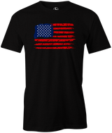 USA Bowling Men's T-shirt, White, Cool, tshirt, tee, tee-shirt, tee shirt, America, Team USA, Bowling USA Bowling! Enjoy this unique bowling themed American flag. Support Team USA with this cool, patriotic t-shirt! America. Tshirt, tee, tee-shirt, tee shirt. United States. Novelty. This is the perfect gift for any bowler looking to show some support for their country. Present. USBC Team USA. Comfortable. Free shipping. 