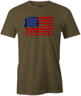 USA Bowling Men's T-shirt, White, Cool, tshirt, tee, tee-shirt, tee shirt, America, Team USA, Bowling USA Bowling! Enjoy this unique bowling themed American flag. Support Team USA with this cool, patriotic t-shirt! America. Tshirt, tee, tee-shirt, tee shirt. United States. Novelty. This is the perfect gift for any bowler looking to show some support for their country. Present. USBC Team USA. Comfortable. Free shipping. 