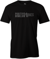 Positive Vibes Men's T-Shirt, Black, bowling, bowling ball, hammer vibe, cherry vibe, blue vibe, emerald vibe, pink vibe, orange vibe, its a vibe, tshirt, tee, tee-shirt, tee shirt. 