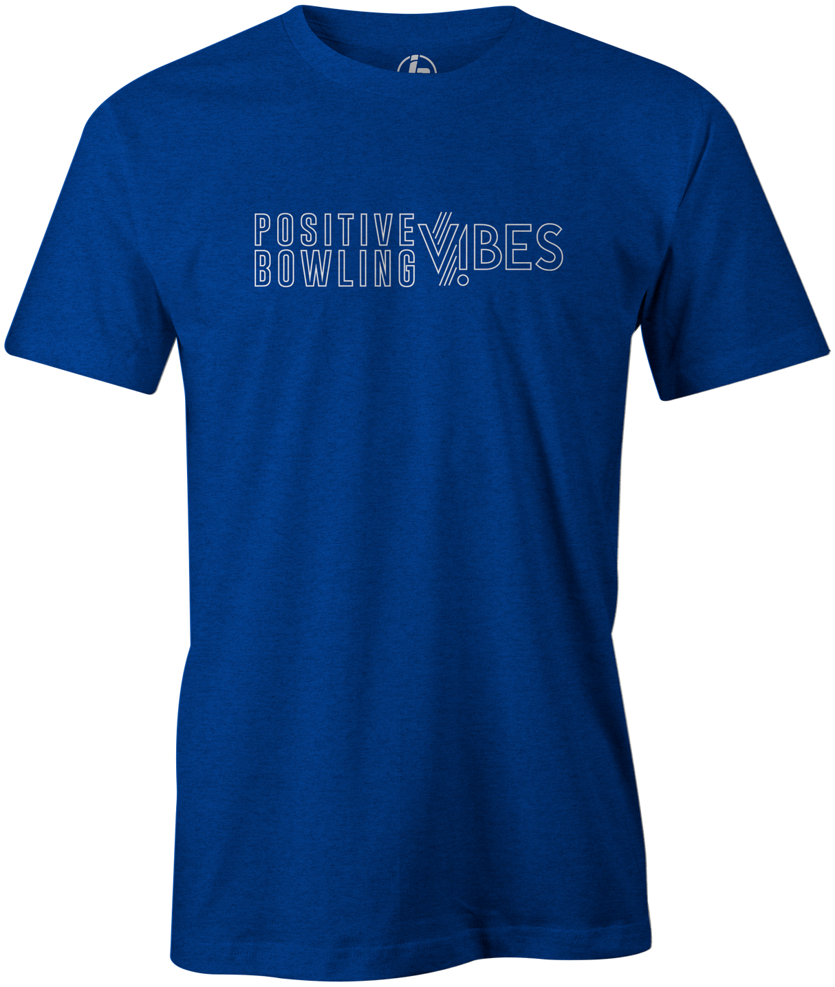 Positive Vibes Men's T-Shirt, Blue, bowling, bowling ball, hammer vibe, cherry vibe, blue vibe, emerald vibe, pink vibe, orange vibe, its a vibe, tshirt, tee, tee-shirt, tee shirt. 