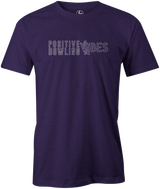 Positive Vibes Men's T-Shirt, Purple, bowling, bowling ball, hammer vibe, cherry vibe, blue vibe, emerald vibe, pink vibe, orange vibe, its a vibe, tshirt, tee, tee-shirt, tee shirt. 