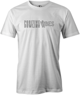 Positive Vibes Men's T-Shirt, White, bowling, bowling ball, hammer vibe, cherry vibe, blue vibe, emerald vibe, pink vibe, orange vibe, its a vibe, tshirt, tee, tee-shirt, tee shirt. 