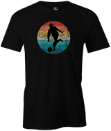 Vintage Bowling Men's T-shirt, Black, tshirt, tee-shirt, tee shirt, tee, cool, novelty