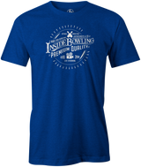 Inside Bowling Vintage Men's T-Shirt, Blue, tee, tee-shirt, teeshirt, tee shirt, tshirt, t shirt, cool, novelty