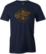 Inside Bowling Vintage Men's T-Shirt, Navy, tee, tee-shirt, teeshirt, tee shirt, tshirt, t shirt, cool, novelty