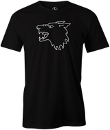 Let your inner howl out with this classic EBONITE Wolf tee. 🐺 This is the perfect gift for any avid bowler! Grab this tee and howl on the lanes!  Tshirt, tee, tee-shirt, tee shirt, Pro shop. League bowling team shirt. PBA. PWBA. USBC. Junior Gold. Youth bowling. Tournament t-shirt. Men's. Bowling ball. bowling. classic. retro. vintage. throwback. 