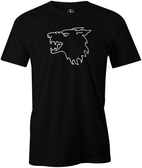 Let your inner howl out with this classic EBONITE Wolf tee. 🐺 This is the perfect gift for any avid bowler! Grab this tee and howl on the lanes!  Tshirt, tee, tee-shirt, tee shirt, Pro shop. League bowling team shirt. PBA. PWBA. USBC. Junior Gold. Youth bowling. Tournament t-shirt. Men's. Bowling ball. bowling. classic. retro. vintage. throwback. 