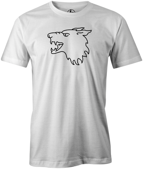 Let your inner howl out with this classic EBONITE Wolf tee. 🐺 This is the perfect gift for any avid bowler! Grab this tee and howl on the lanes!  Tshirt, tee, tee-shirt, tee shirt, Pro shop. League bowling team shirt. PBA. PWBA. USBC. Junior Gold. Youth bowling. Tournament t-shirt. Men's. Bowling ball. bowling. classic. retro. vintage. throwback. 