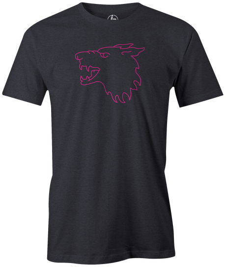 Let your inner howl out with this classic EBONITE Wolf tee. 🐺 This is the perfect gift for any avid bowler! Grab this tee and howl on the lanes!  Tshirt, tee, tee-shirt, tee shirt, Pro shop. League bowling team shirt. PBA. PWBA. USBC. Junior Gold. Youth bowling. Tournament t-shirt. Men's. Bowling ball. bowling. classic. retro. vintage. throwback. 