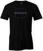 Wyoming Men's State Bowling T-shirt, Black, Cool, novelty, tshirt, tee, tee-shirt, tee shirt, teeshirt, team, comfortable