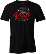 'Merica Bowls Bowling T-shirt Black