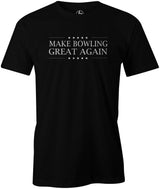 Make Bowling Great Again Men's Shirt, Black, Cool shirt, funny, t-shirt, tee, tee-shirt, trump