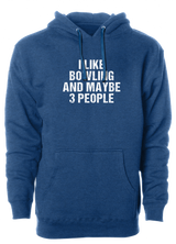 I Like Bowling and Maybe 3 People. Sorry, not sorry! It's true. Everything is awesome! And so is bowling! Grab this cool bowling tee and show your love for bowling! This is the perfect gift for any long time or avid bowler. Support bowling with this cool t-shirt!  cool, funny, tshirt, tee, tee shirt, tee-shirt, league bowling, team bowling, ebonite, hammer, track, columbia 300, storm, roto grip, brunswick, radical, dv8, motiv. Men's.