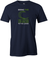 Chaos Men's T-shirt, Navy, Bowling, Bowling Ball, Tshirt, tee, tee-shirt, tee shirt. 