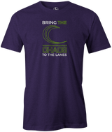 Chaos Men's T-shirt, Purple, Bowling, Bowling Ball, Tshirt, tee, tee-shirt, tee shirt. 