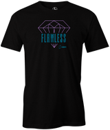 Flawless Men's T-shirt, Black, Bowling, tshirt, tee shirt, tee-shirt, tee, bowling ball, hammer bowling, hammer.
