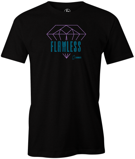 Flawless Men's T-shirt, Black, Bowling, tshirt, tee shirt, tee-shirt, tee, bowling ball, hammer bowling, hammer.