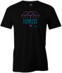 Flawless Men's T-shirt, Black, Bowling, tshirt, tee shirt, tee-shirt, tee, bowling ball, hammer bowling, hammer.