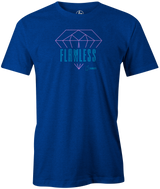 Flawless Men's T-shirt, Blue, Bowling, tshirt, tee shirt, tee-shirt, tee, bowling ball, hammer bowling, hammer.