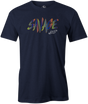 Savage Men's T-Shirt, Navy, savage life, columbia 300, bowling, bowling ball, tee-shirt, tee shirt, tee, tshirt. 