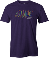 Savage Men's T-Shirt, Purple, savage life, columbia 300, bowling, bowling ball, tee-shirt, tee shirt, tee, tshirt. 