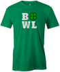 Bowlers need all the luck they can get! Grab your balls and head to the lanes for some bowling and chill. A lucky shirt St. Patricks Day or just any day on the lanes for some luck! for a bowling date night with your girlfriend or boyfriend. Have fun with this funny bowling tshirt design. Night out with friends bowling. Crazy bowl. bowlingshirt.  green
