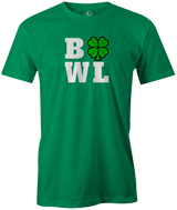 Bowlers need all the luck they can get! Grab your balls and head to the lanes for some bowling and chill. A lucky shirt St. Patricks Day or just any day on the lanes for some luck! for a bowling date night with your girlfriend or boyfriend. Have fun with this funny bowling tshirt design. Night out with friends bowling. Crazy bowl. bowlingshirt.  green