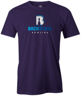 Backstage Bowling Classic T-shirt, men's, purple, tee, tee-shirt, t shirt, apparel, merch, practice, lanes, free shipping, discount, cheap, coupon, shannon o'keefe, bryan o'keefe, mike jasnau, mike shady, coaching, membership, cool, vintage, authentic, original