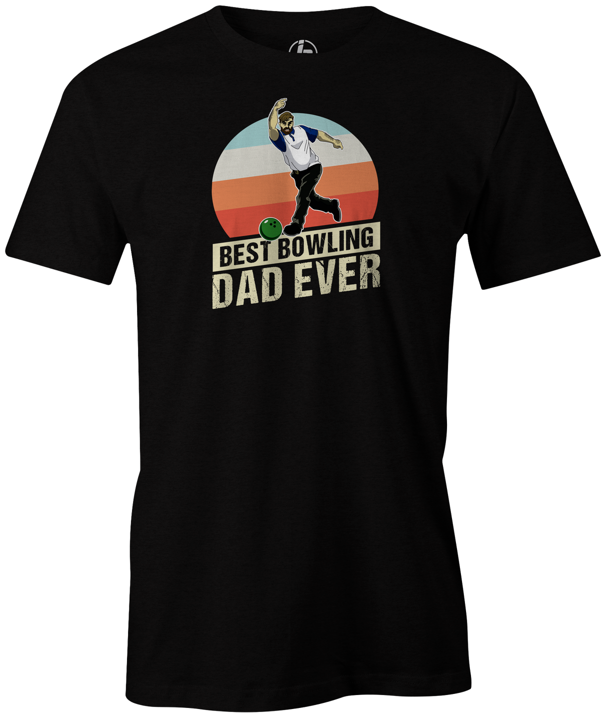 Best bowling Dad Ever Men's Bowling shirt, black, tee, tee-shirt, tee shirt, apparel, merch, cool, funny, vintage, father's day, gift, present, cheap, discount, free shipping, goat.