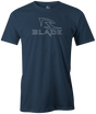 Did you love the Blade? Re-live this iconic ball with this Hammer Blade T-shirt! Hit the lanes with this cool retro t-shirt to show everyone how big of a bowling fan you are! Tshirt, tee, tee-shirt, tee shirt, teeshirt, shirt. League bowling team shirt. Old school. Men's. Vintage