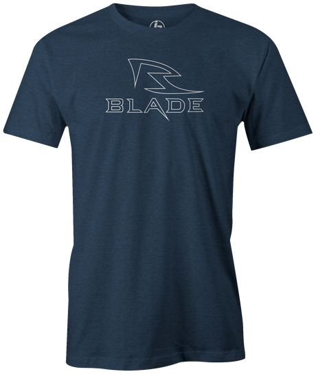 Did you love the Blade? Re-live this iconic ball with this Hammer Blade T-shirt! Hit the lanes with this cool retro t-shirt to show everyone how big of a bowling fan you are! Tshirt, tee, tee-shirt, tee shirt, teeshirt, shirt. League bowling team shirt. Old school. Men's. Vintage