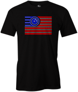 Bowlers Republic Bowling T-Shirt Black
