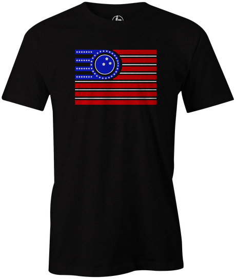 Bowlers Republic Bowling T-Shirt Black