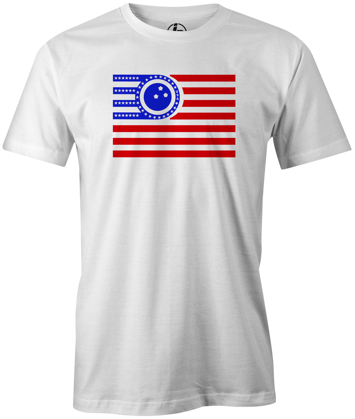 Bowlers Republic Bowling T-Shirt White